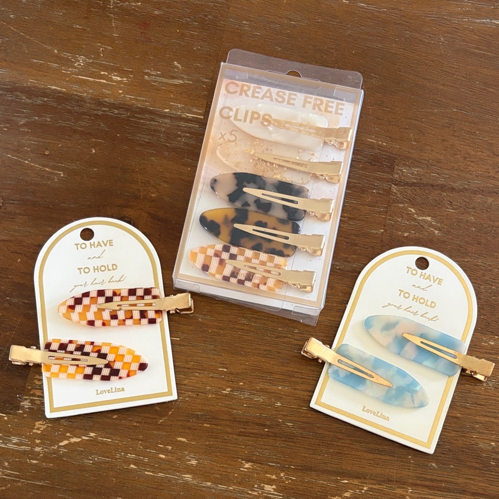 crease free hair clip bundle